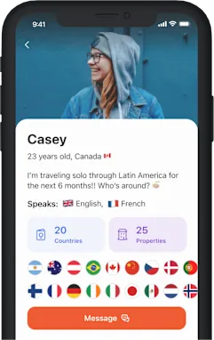 View Traveller Profiles